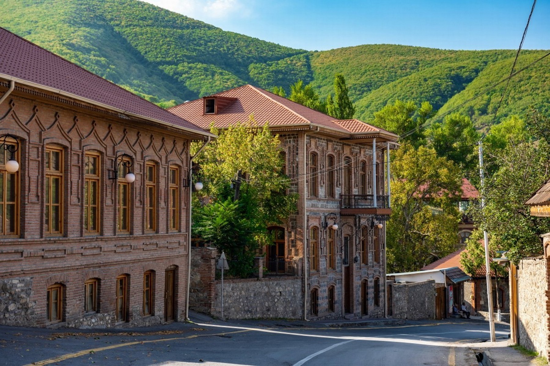Enjoy picturesque drives through the rolling hills to the charming city of Sheki.