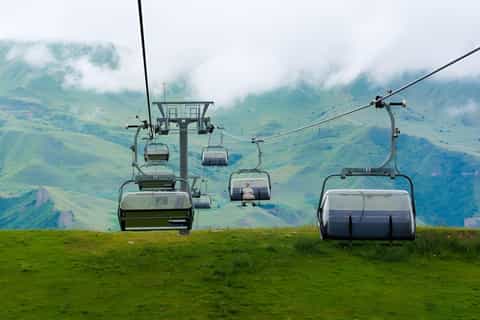 Enjoy a scenic cable car journey through the majestic Shahdag mountain range.