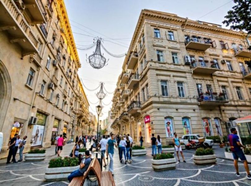 tours in baku , nizami street
